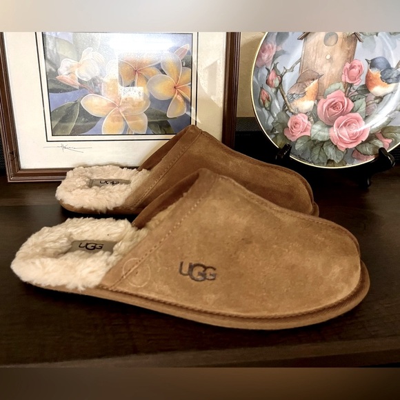 🆕 UGG Pearle Chestnut Woman’s Cozy Slipper Size 9 - Picture 1 of 14